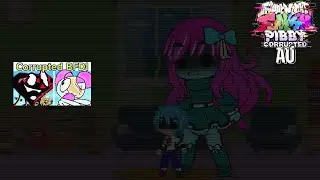 FNF - Battle for Corrupted Island Pibby Mod Reaction  (Gacha Club AU)