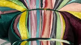 Space silk metallic crush lines₹549/-
