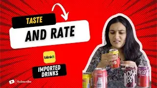 Blinkit&rsquo;s NEW Imported Drinks &ndash; Honest Taste Test!