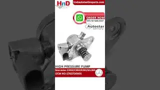 Autostar Germany HIGH PRESSURE PUMP For Mercedes C300/C350/E350/ML350 2760700101