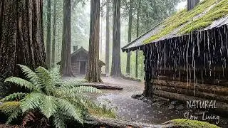 Pure Forest Rain Sounds | Natural Rain Ambience (No Music) @naturalslowliving