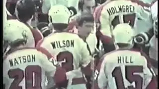 Oilers vs Flyers. Playoffs 1980