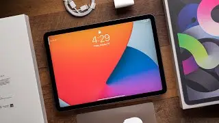 iPad Air 4 Unboxing and Initial Impressions! Why Pay MORE for PRO?!