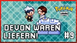 Devon Waren in Graphitport City abliefern Pok&eacute;mon Rubin