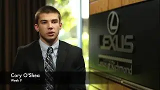 Lexus of Richmond Leadership Award Week 9 - Cory O'Shea