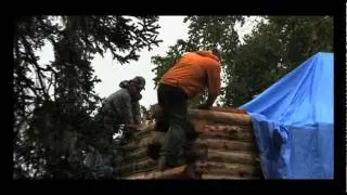 Alaska log cabin day 11