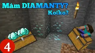 Z&iacute;skal som 64 diamantov!? | minecraft m&oacute;dy part 4 | #minecraft #minecraftmod #minecraftczsk #cz #sk