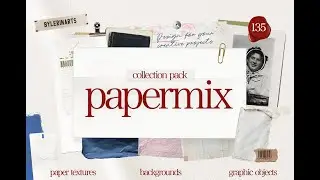 Papermix - Collection Pack of Papers Stock Graphics Download