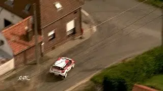 Kenotek Ypres Rally 2015 - Bouffier Crash On SS2