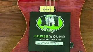 1984 Washburn A20-8 eight string bass with new SIT strings.