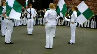 Fahnenschlag in Altenberge