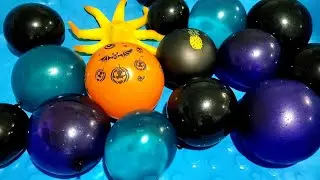 FUN HALLOWEEN WATER BALLOON POPPING PART 2!!!!