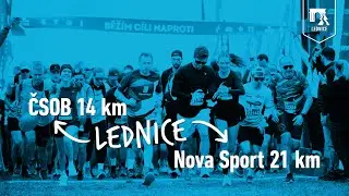 Půlmaraton v Lednici na Běhej lesy 2025