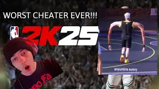 THE WORST CHEATER EVER (NBA 2K25 Funny Moments With @Moppnn )