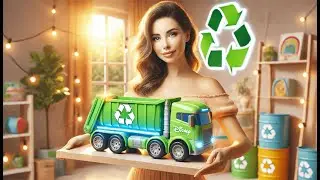 🚛 Green Toys Baby Exclusive Minnie Mouse Recycling Truck | Best Green Toys Disney Recycling Truck ♻️