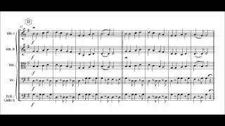 Symphony no. 9 4th mov. Ode to joy L. van Beethoven for easy string orchestra
