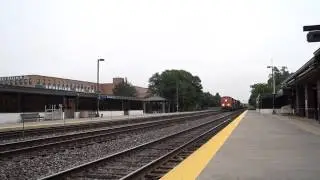 BNSF Mixed Freight  BNSF Chicago West Service Naperville Illinois  #train  #railway