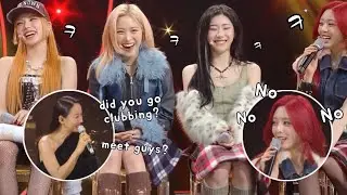 itzy giving the funniest reaction about this question ㅋㅋㅋㅋ