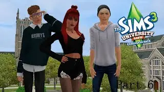 Let's Play The Sims 3 University Life Part 6 Bonfire Party