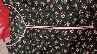 पाइपिंग वाला खूबसूरत नेक डिज़ाइन | Neck Design with Piping | Easy Cutting & Stitching