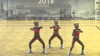 Fit Studio D - 7. m&iacute;sto FOX, sportovn&iacute; aerobik III.VT, 9.4.2016, Brno