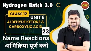 Name reactions imp aldehyde ketone | 12th chemistry unit 8 aldehyde ketone & carboxylic acid L 23