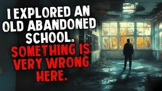 I Explored an Old Abandoned School. Something is Very Wrong Here 