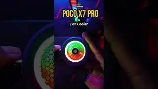 KOMBINASI POCO X7 PRO dan FAN COOLER X109 SEDINGIN INI
