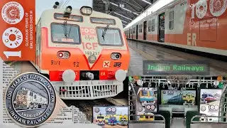 100 Years of Electric Traction & Emu Service in India, HOWRAH Cat Shed's Special Emu Train.