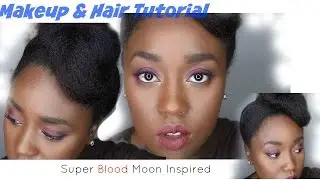 Inspired Fall Makeup & Hair Tutorial | Super Blood Moon
