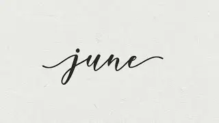 ✨ JUNE PLANNER COVER 2022 ✨ || the colour cloud ☁️ || #shorts
