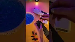 Cyberpunk lizzie gecko foam dart review🔥🔥#shorts