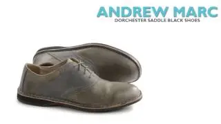 Andrew Marc Dorchester Saddle Oxford Shoes - Leather (For Men)