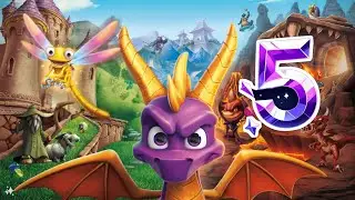 Spyro Reignited Trilogy - No Commentary Part  5 (Dry Canyon)