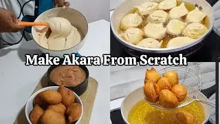 Как приготовить акару из бобовой муки || Мой любимый рецепт