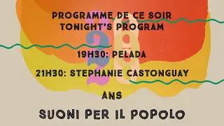 Suoni Per Il Popolo Festival Live Stream