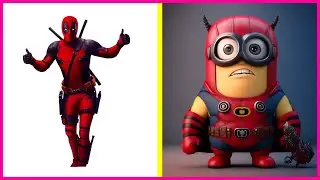 Siêu Anh Hùng Phiên Bản MINIONS ĐÁNG YÊU | SUPERHEROES AS MINIONS