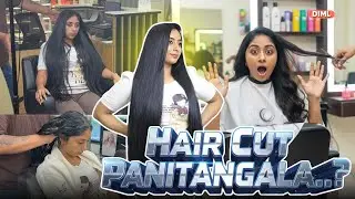 Hair Cut Panitangala..? 😳🫣💇&zwj;♀️ || DIML || @SharmysVlogs #subscribe #longhair #hairspa 