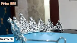 GownLink Christian Bridal Accessories Bridal crown Hair Accessories Queen Crown