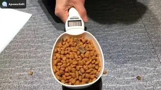 Pet weighing spoon