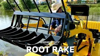Weedoo Root Rake &ndash; The Ultimate Aquatic Weed and Debris Removal Attachment