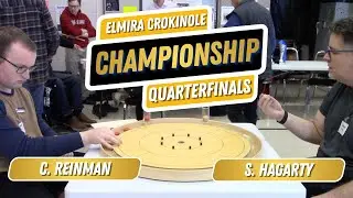 Elmira Crokinole 2026 Quarterfinal Reinman VS Hagarty