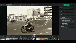 Reduce damage or defects on a photo using PhotoGlory