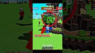 New GOBLIN pet is So Fun to Use💀#growagarden #fypシ #shorts #viral