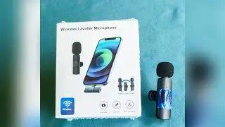 🎁 Wireless Lavalier Mic 🎙️ #unboxingvideo #tech #wireless #mic #fullreview #fty #foryoupage