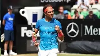 Rafael Nadal vs. Gael Monfils- Semifinal Stuttgart 2015 [HD] [Highlights]