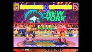 Ring of Destruction: Slam Masters II - 1CC (Arcade, By Sting)