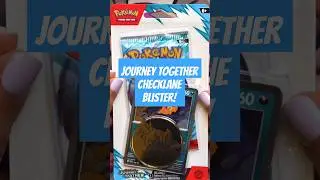 Early JOURNEY TOGETHER pack opening! Checklane Blister #pokemon #pokemontcg #pokemoncards