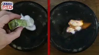 Hand Sanitizer Fire: Man Hacks