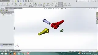 exploded view of knuckle joint